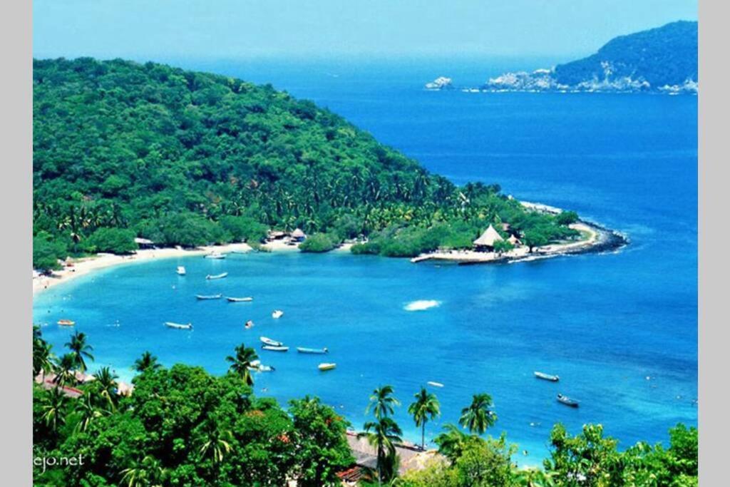 Ixtapa Al Mejor Precio, "Casa Las Conchas" 지와타네호 외부 사진